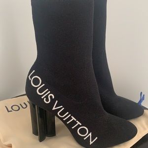 LV Socks boot in brand new condition Worn once